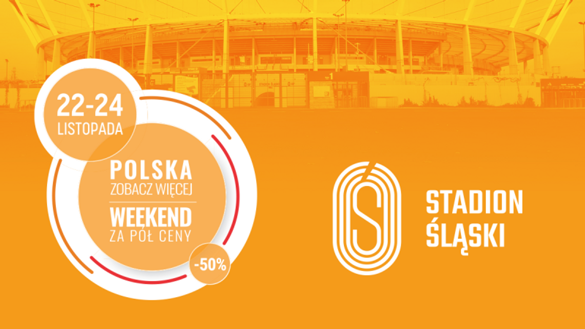 Zwiedzaj Stadion Śląski za pół ceny!