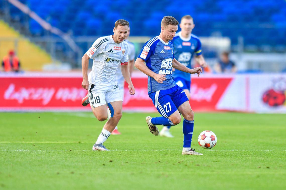 Zwycięstwo stracone w ostatnich minutach spotkania... Niebiescy remisują z Polonią Bytom!