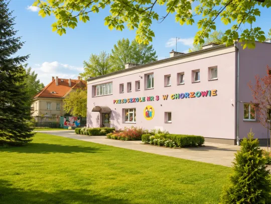 Budynek Przedszkola nr 3 przy ul. Cieszyńskiej 21 w Chorzowie — fotografia z oficjalnej strony placówki