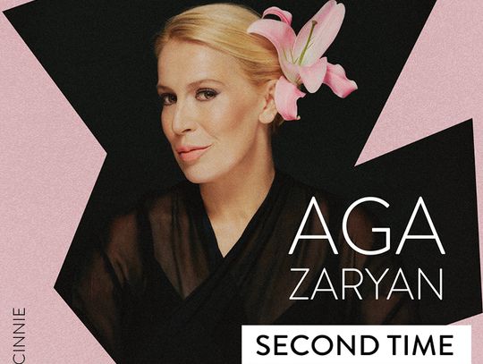Plakat spektaklu Aga Zaryan – Second Time Around Tour
