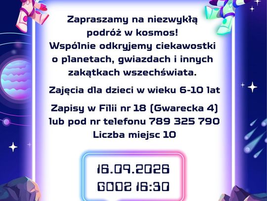 Bilet na księżyc, czyli kosmos w bibliotece