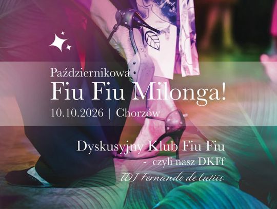 Fiu Fiu Milonga – tango i rozmowy w SDK