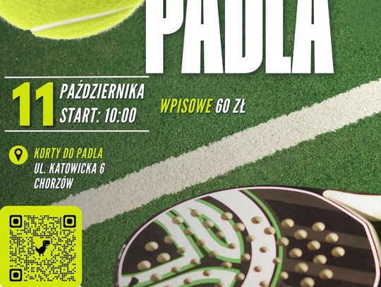 Jesienny Turniej Padla OPEN w Chorzowie