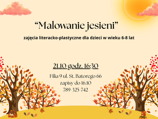Malowanie jesieni – zajęcia dla dzieci