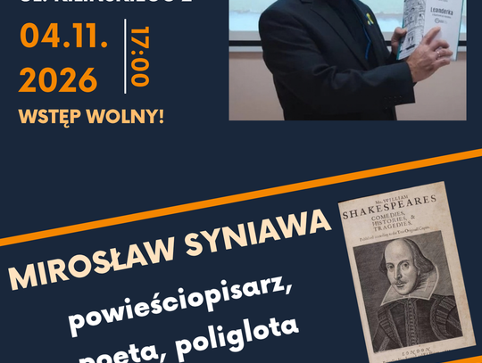 Mirosław Syniawa – spotkanie autorskie w bibliotece