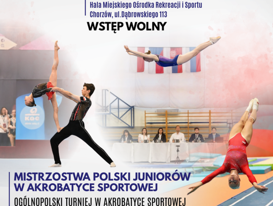 Mistrzostwa Polski w akrobatyce i trampolinie w Chorzowie