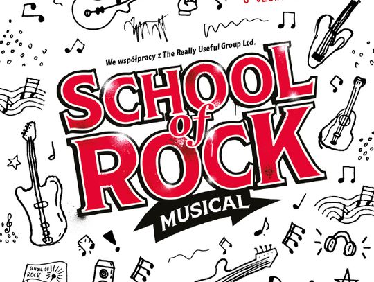 Plakat spektaklu School of Rock