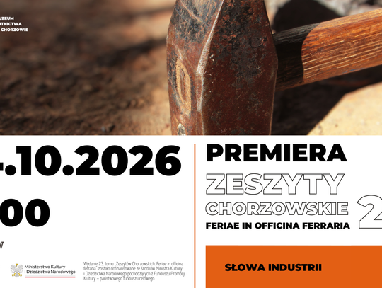 Słowa industrii – premiera Zeszytów Chorzowskich