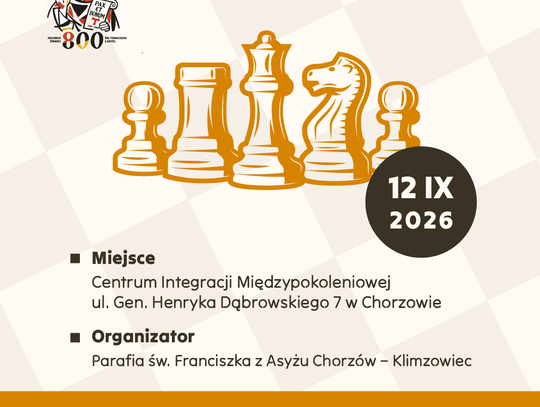 Turniej Szachowy o Puchar św. Franciszka