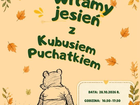 Witamy jesień z Kubusiem Puchatkiem – Środa z bajeczką