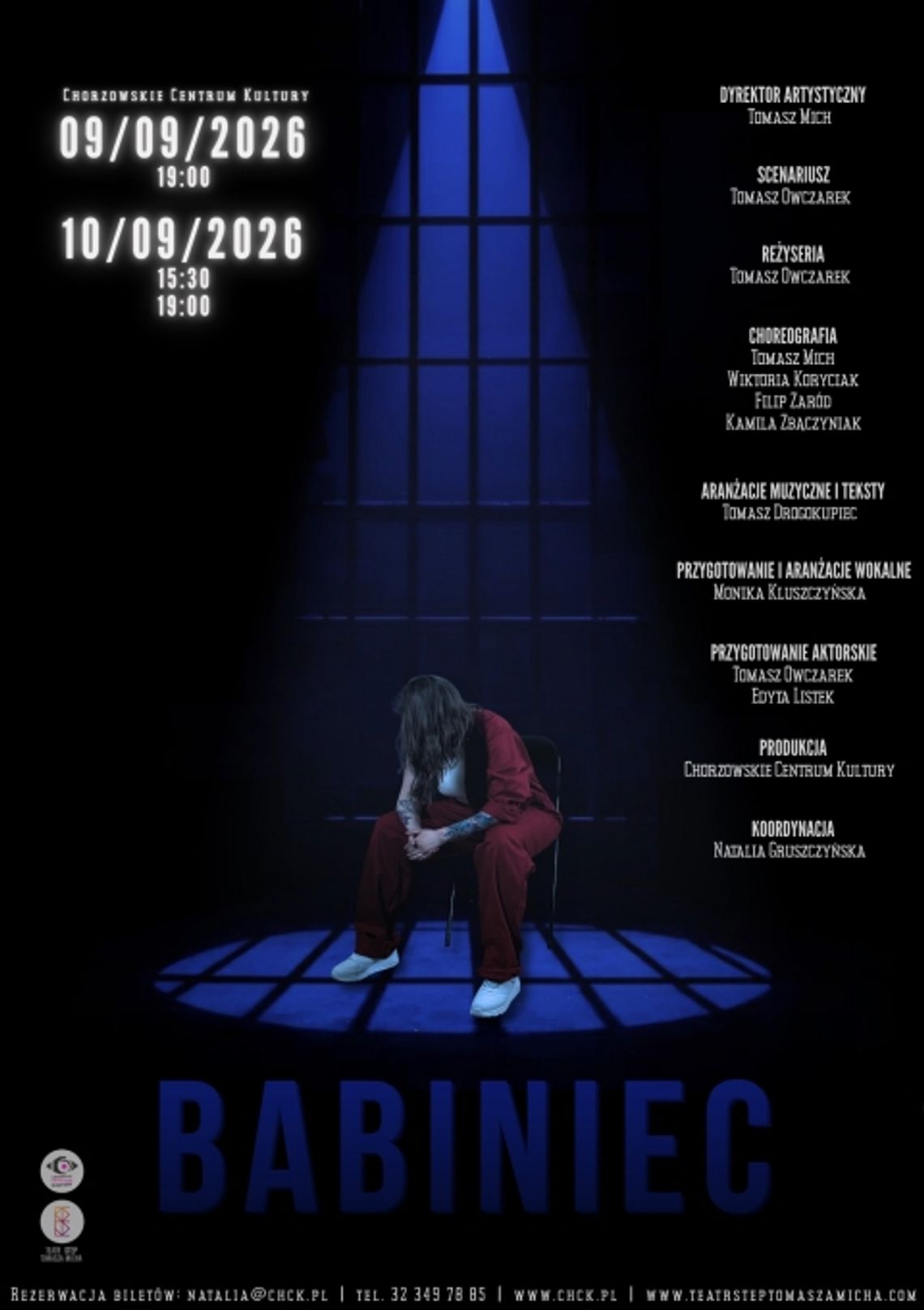 „Babiniec” Teatru STEP. Musical za więziennym murem w ChCK Babiniec – musical Teatru STEP w Chorzowskim Centrum Kultury