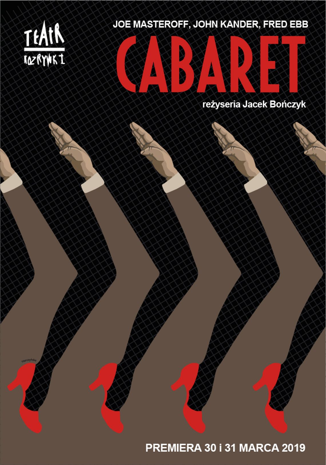 Plakat spektaklu Cabaret