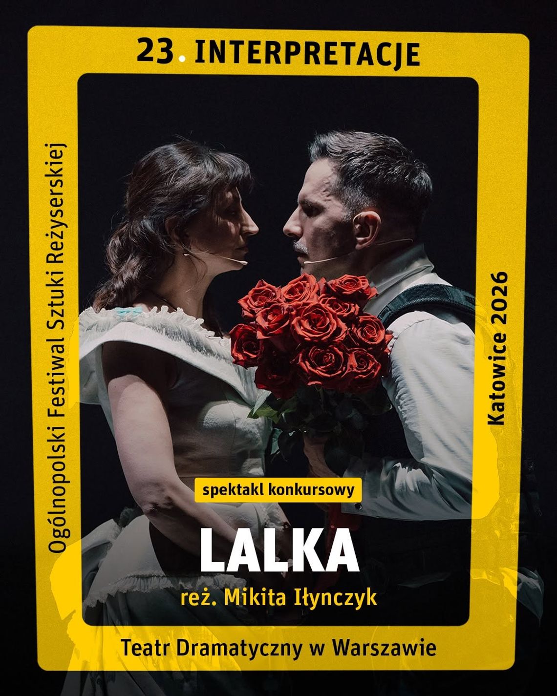 Plakat spektaklu Lalka – 23. Festiwal Interpretacje