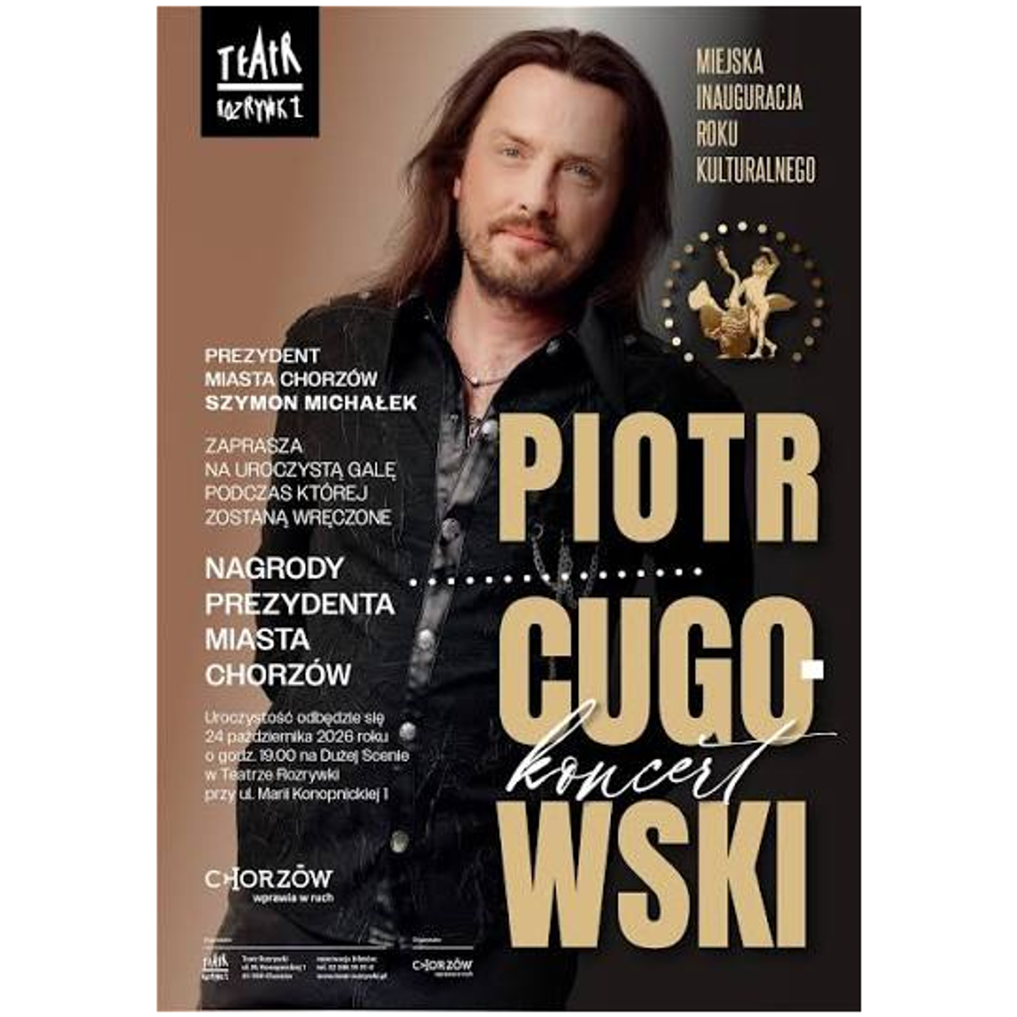 Miejska Inauguracja Roku Kulturalnego – Piotr Cugowski Miejska Inauguracja Roku Kulturalnego – Piotr Cugowski