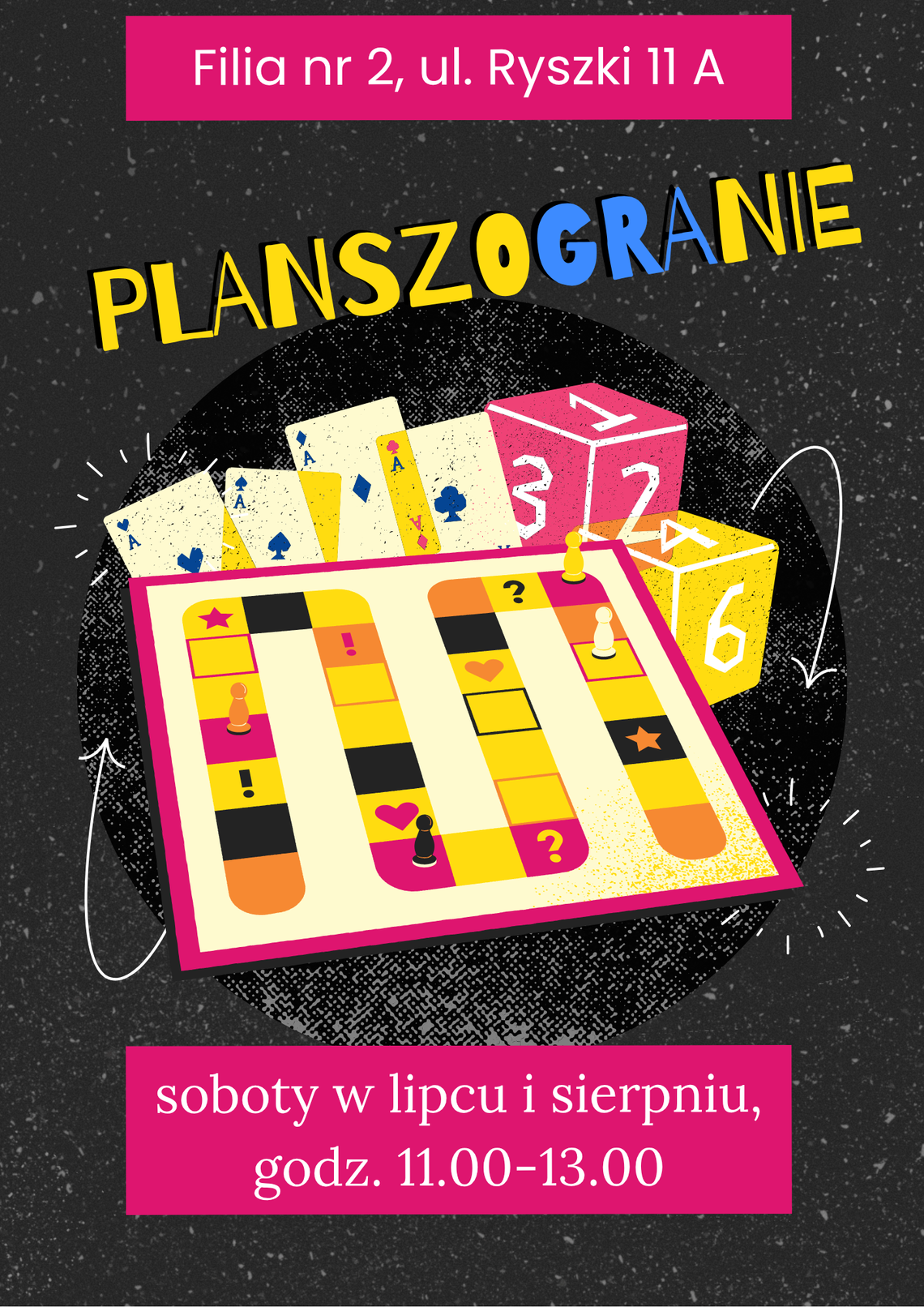 Planszówki, gry i zabawy w chorzowskiej bibliotece Planszówki, gry i zabawy w chorzowskiej bibliotece