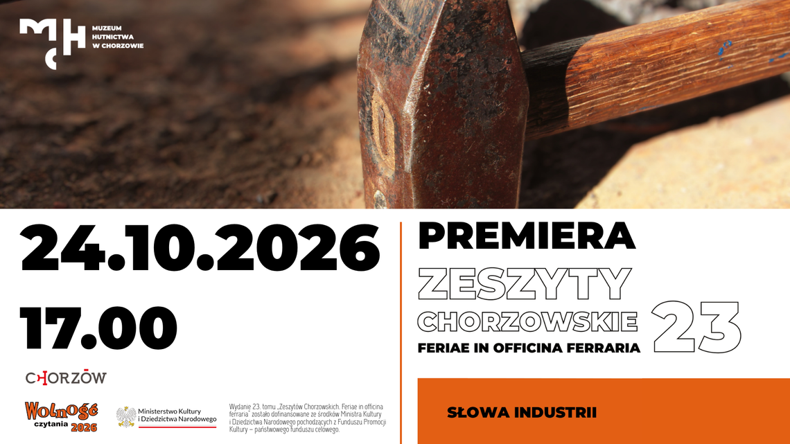 Słowa industrii – premiera Zeszytów Chorzowskich