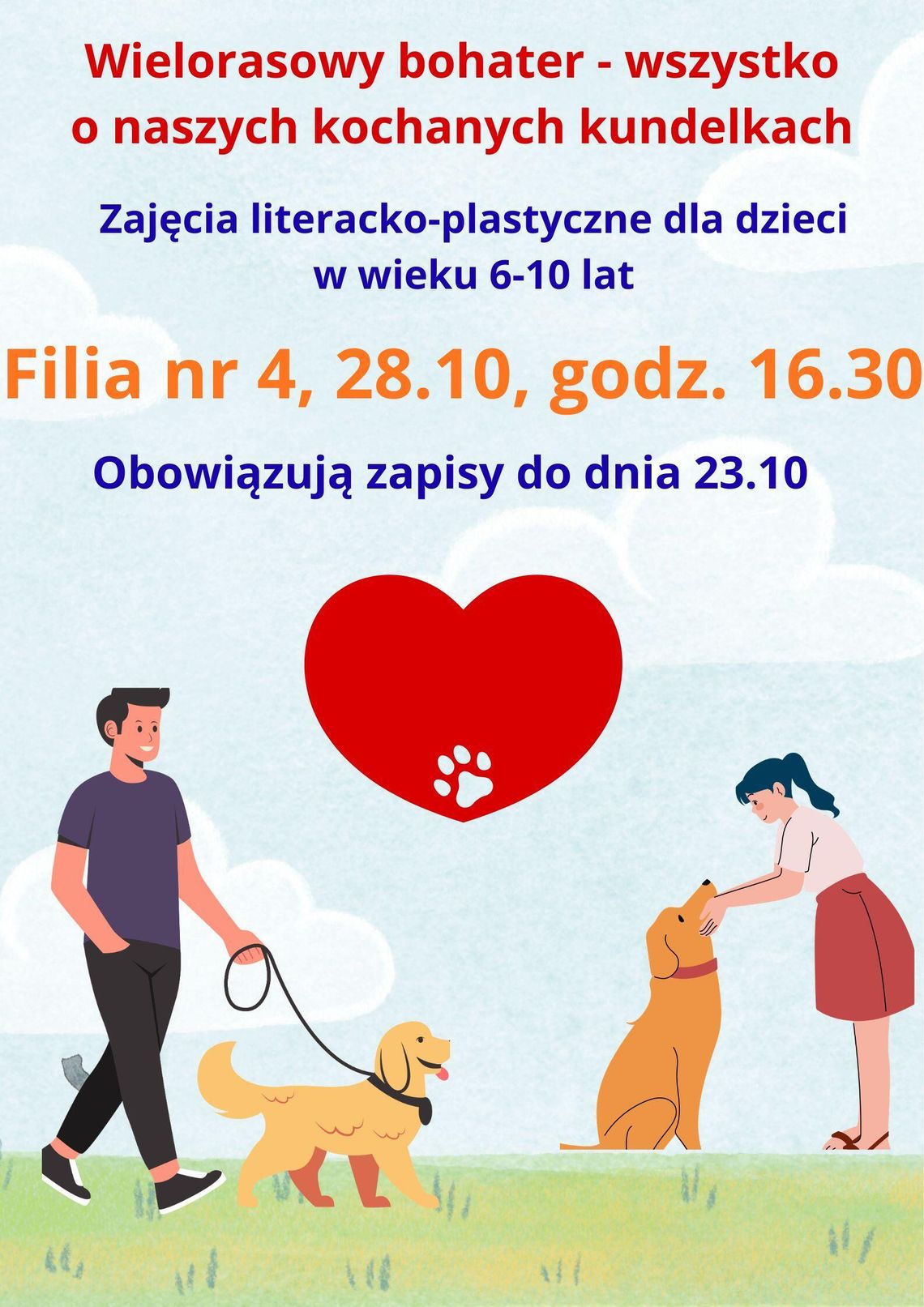 Wielorasowy bohater – biblioteczne spotkanie o kundelkach