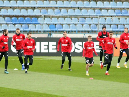 "Lewy" i spółka na Cichej. Czyli trening kadry narodowej na stadionie Ruch Chorzów