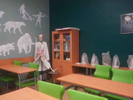 Zielona pracownia w chorzowskim Katoliku