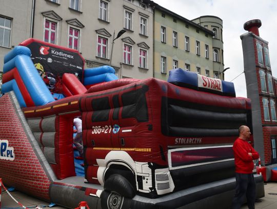 Obchody Dnia Strażaka na chorzowskim Rynku