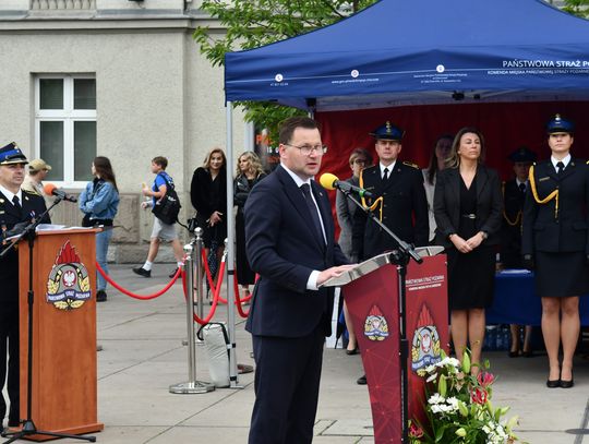 Obchody Dnia Strażaka na chorzowskim Rynku