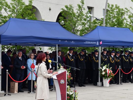 Obchody Dnia Strażaka na chorzowskim Rynku