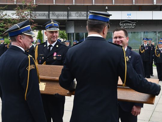 Obchody Dnia Strażaka na chorzowskim Rynku