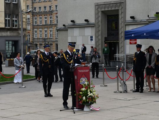 Obchody Dnia Strażaka na chorzowskim Rynku