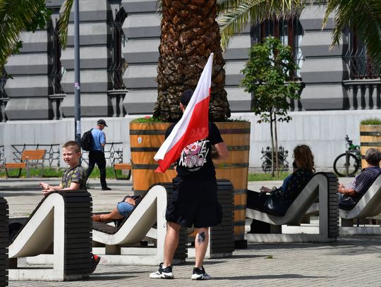 "Stop imigracji" na Rynku w Katowicach