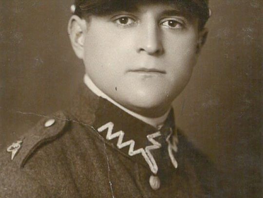 Augustyn Białas w polskim mundurze wojskowym Augustyn Białas w polskim mundurze wojskowym