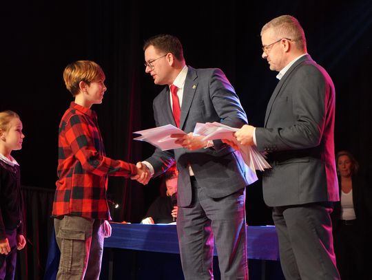 Gala wręczenia nagród młodym sportowcom w MDK Batory