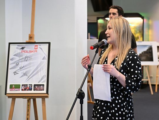 Wyróżnione fotografie trafiły na Śląski. W stadionowym muzeum pojawił się też trykot medalisty z Tokio